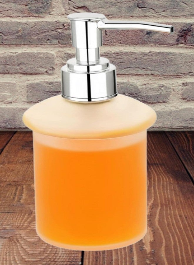 JAGGER JAG263 موزع صابون سائل متعدد الأغراض من الزجاج المصنفر، حامل شامبو وغسول يدين، موزع بلسم، موزع جل معقم، زجاجة لحوض غسيل الحمام (1) - Image 3